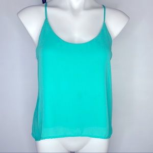 🍋 Ambiance Apparel green summer tank/ cami